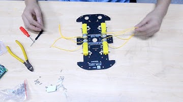 Kuman SM9 Raspberry Pi Smart Robot Car Assembly Video