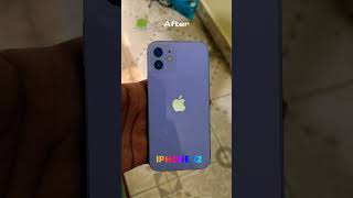 iphone 12 back door replacement done #iphone #iphonerepair #mobilrepa #mobilerepair #cellphonerepair