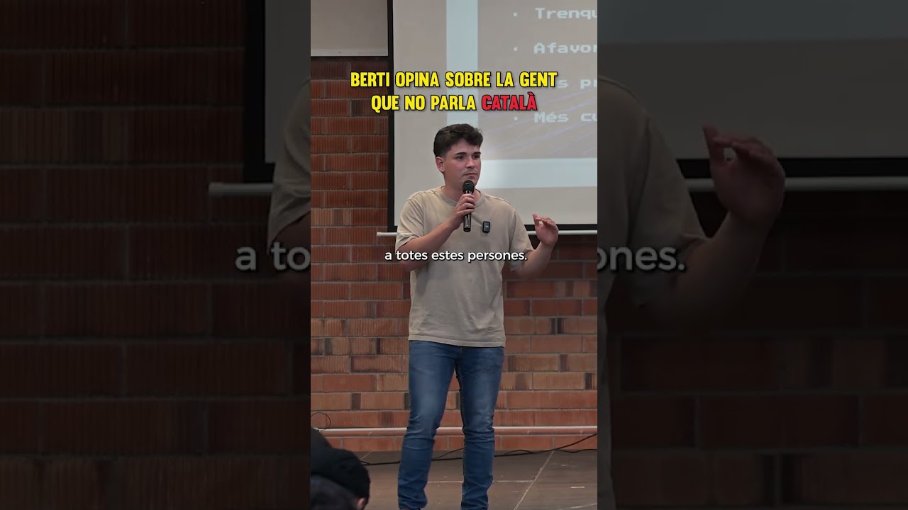 La gent que no parla en català