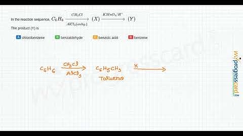 In the reaction sequence