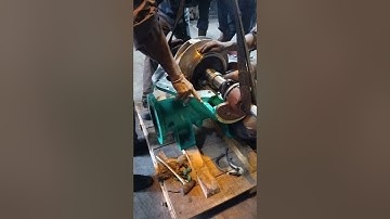 installing  split case pump//wilo  pump