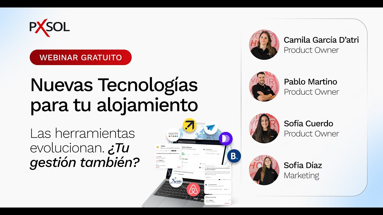 Webinar: Nuevas Tecnologías para tu alojamiento