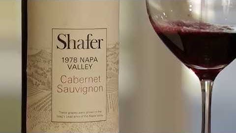 Shafer Vineyards Introduction