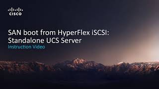 Configure a UCS C-series standalone server to boot from a HyperFlex iSCSI LUN screenshot 2