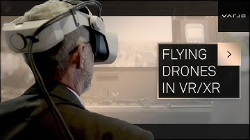 Operating drones in mixed reality | Varjo x Inzpire