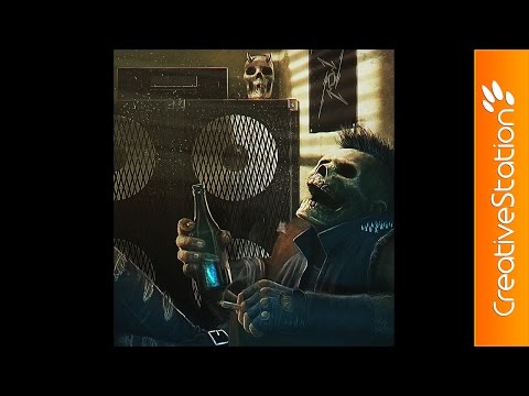 Rock Out.. - Speed Painting (#Photoshop) | CreativeStation