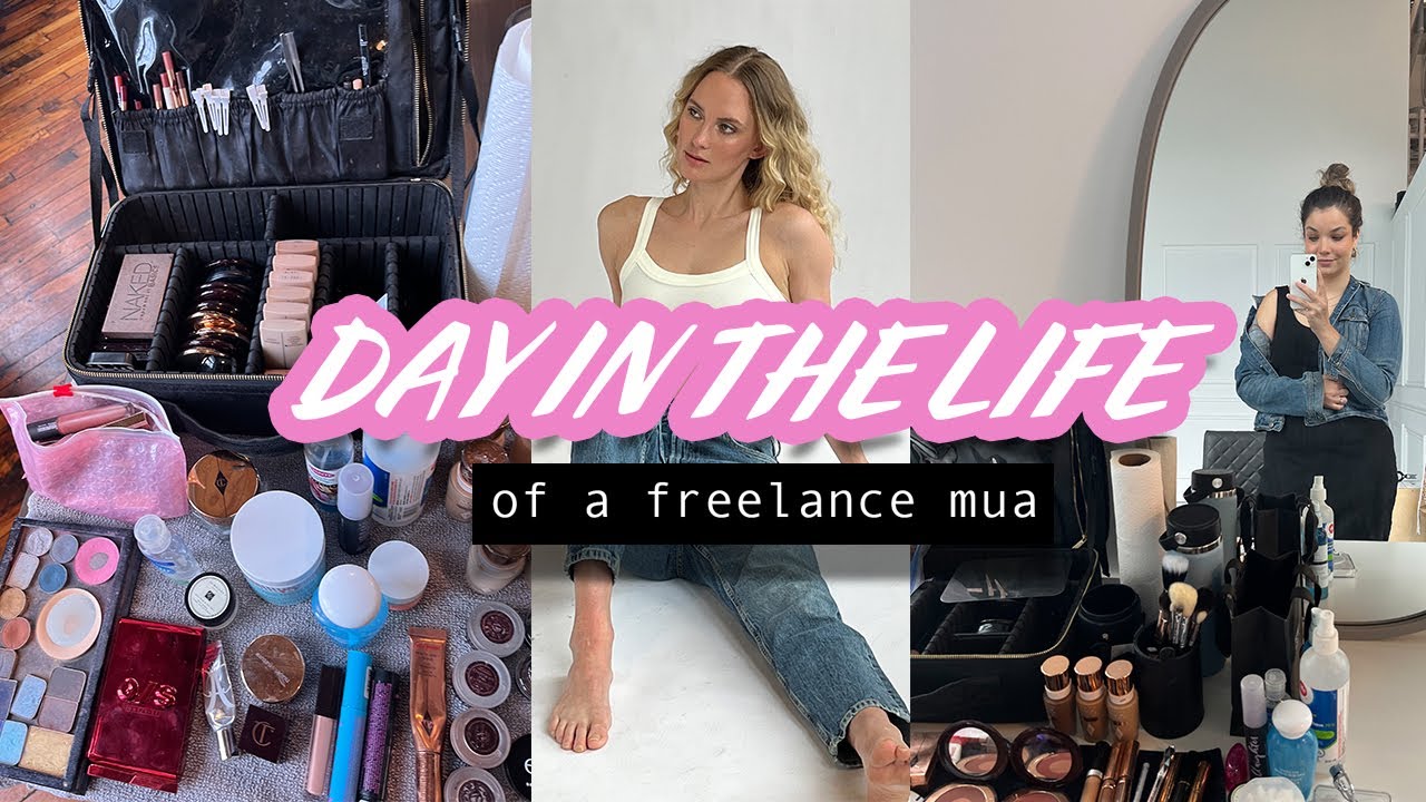 A BUSY SATURDAY AS A FREELANCE MAKEUP ARTIST + grwm for work 💞