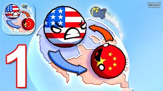 Country Balls: World Battle - Gameplay Walkthrough Part 1 Ball Army Commander (iOS, Android) screenshot 5