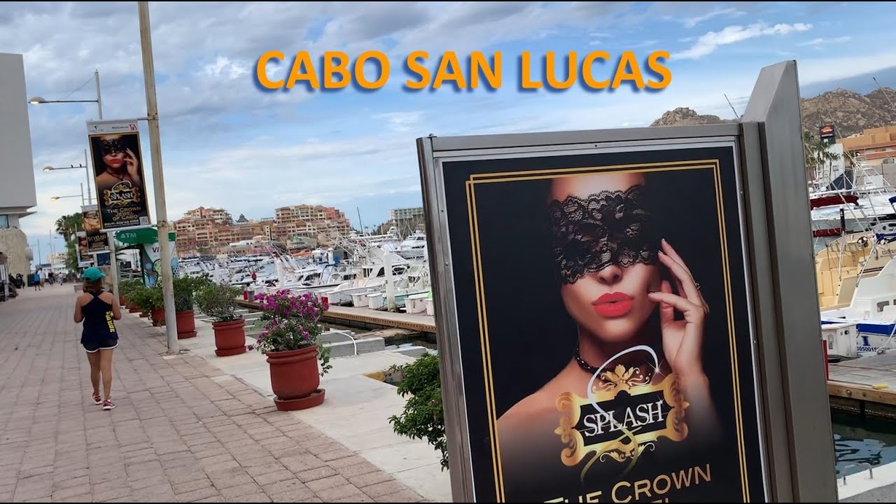 Walking And Dining In Cabo San Lucas Marina YouTube