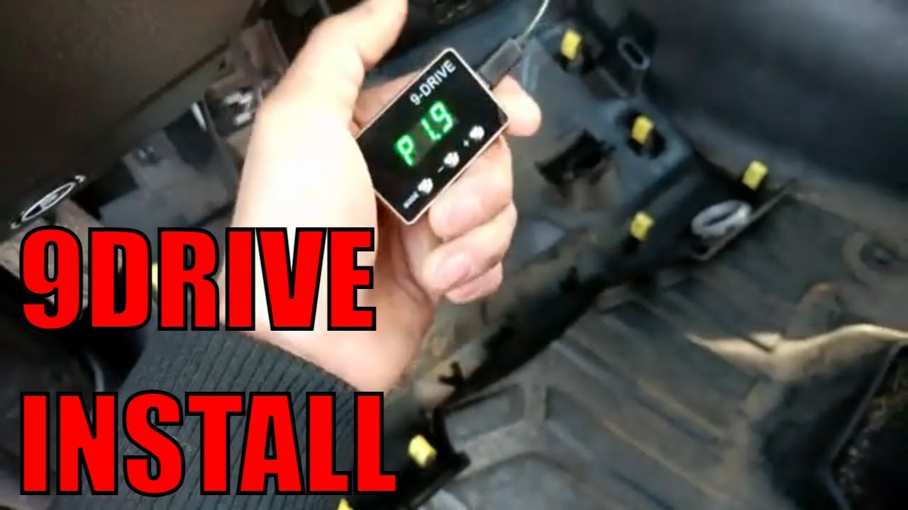 RAM 1500 9DRIVE THROTTLE CONTROLLER INSTALL pedal commander but better? -  YouTube