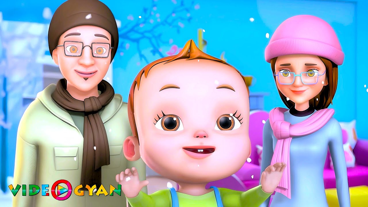 Winter Song And More | Nursery Rhymes & Kids Songs | 3D Rhymes For