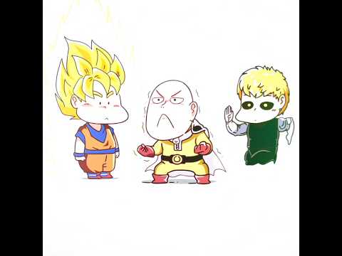 Saitama Trying To Go Super Saiyan Dbz Goku Saitama Anime Edit Trending Viral Shorts