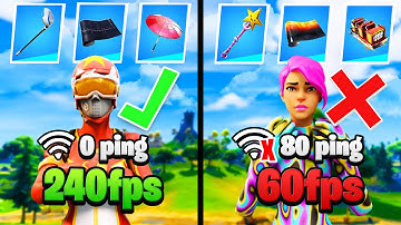 Which Skins Give Less Input Delay and Higher FPS | This Is Broken