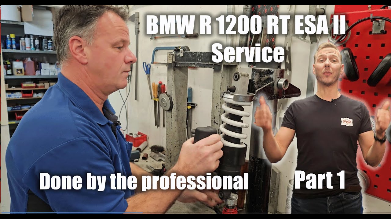 Complete BMW R 1200 RT ESA Suspension overhaul (Part 1)