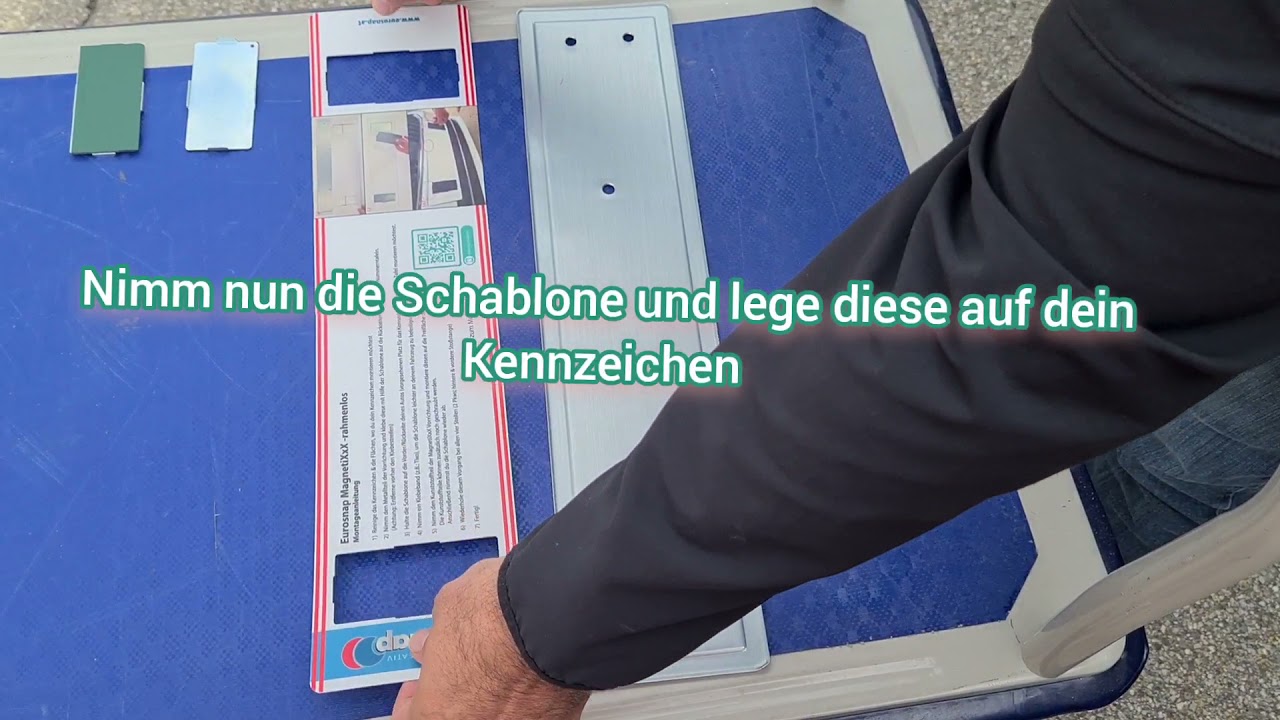 MagnetiXxX Wechsel-Kennzeichenhalter-Set für Österreich, passend