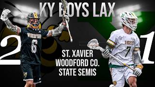 TOP 2 SHOWDOWN in Semis! #1 St. Xavier vs. #2 Woodford County | 2026 KHSAA Boys Lax