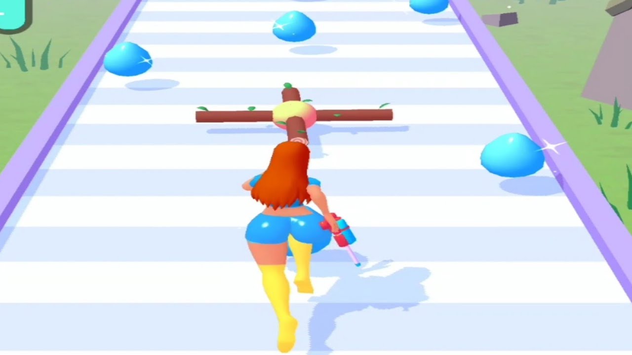 Squirt Gun Girl All Levels Gameplay Walkthrough iOS,Android - Mobile Game