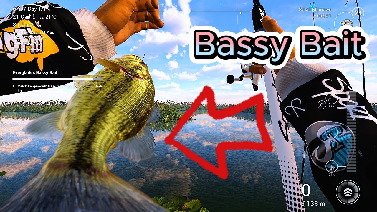 Easy Fishing for Bassy Bait, Everglades Florida, Fishing pc