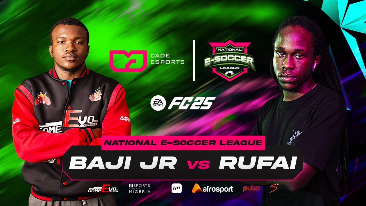 Baji Jr v Rufai | National EAFC League – Matchweek 1 | Full Highlight ...