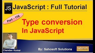 Type Conversion in JavaScript | JavaScript Full Tutorial in Hindi