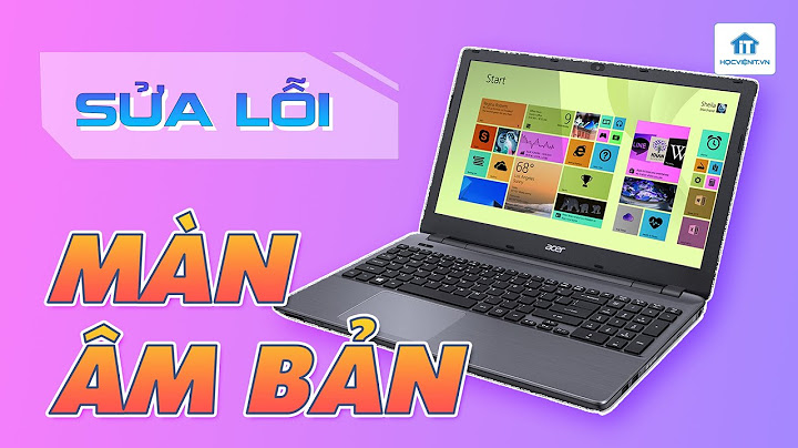 Bật chế độ màu âm bản laptop như thế nào