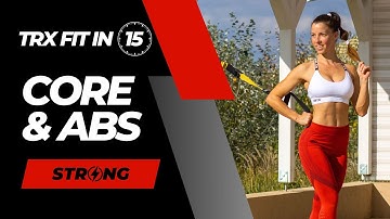 15 Min TRX Core [STRONG] Strength Workout | The Best TRX Core Exercises