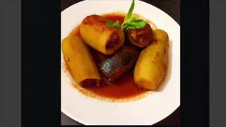 Stuffed squash and eggplant recipe طريقة تحضير القرع و البازنجان المحشي #الطبخ_اللبناني