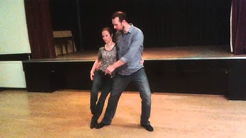 Modern jive dips and drops workshop part 1