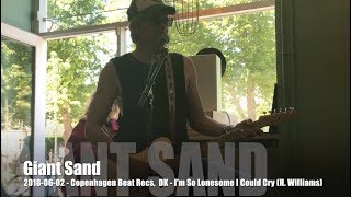 Giant Sand - I&#39;m so Lonesome I could Cry - 2018-06-02 - Copenhagen Beat Records, DK