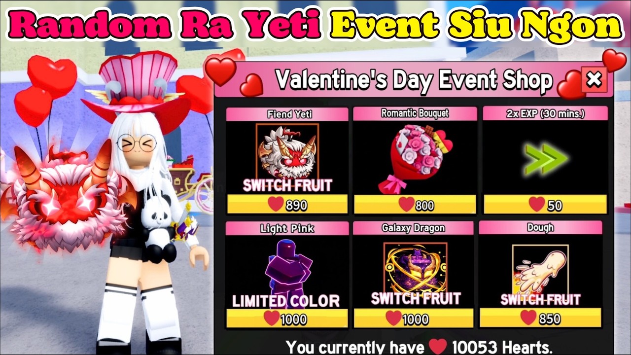 [BloxFruit] Bug Random Ra Yeti Siu Dễ Sự Kiện Ngon Nhất Siu Nhiều Đồ ...