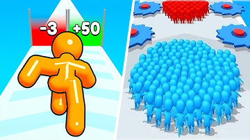 Tall Man Run Vs Count Master 3D💥🪸🌸🌺Walkthrough Android IOS Big Update Gameplay BT1A