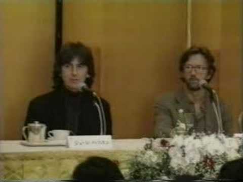 GEORGE HARRISON WITH ERIC CLAPTON – NAGOYA 1991 – bootrock54