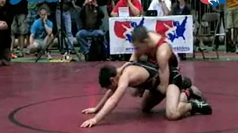 USAW Junior Folkstyle Nationals: Jesse Thielke vs....
