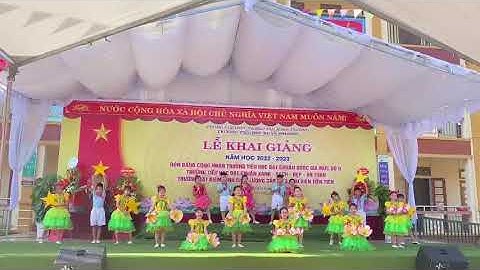 Tiết mục dự thi giai điệu tuổi hồng cấp huyện năm học 2022-2023