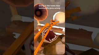 Going to the teddy bear community gone wrong #animalcompany #vr #funny