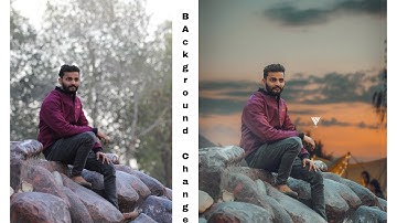 Background Change Tutorial / Photoshop Tutorial / Photo Manipulation / Photoshop Manipulation