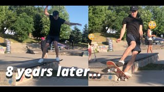 First Skatepark Sesh in 8 Years