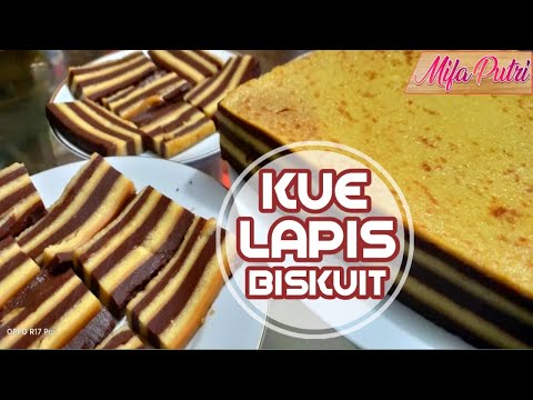 Video: Cara Membuat Kue Lapis Biskuit