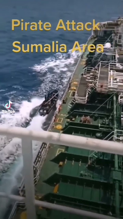 Pirate Attack in Somalia sea #pirates #seaman #seafarer