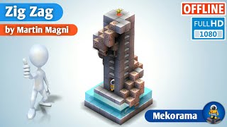 Zig Zag : by @MartinMagni  || Mekorama Card Collector Cards Gameplay [Android] screenshot 1