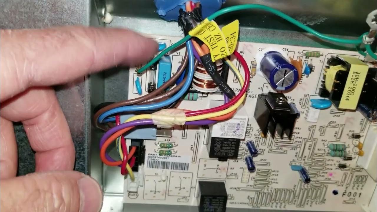 GE Profile Refrigerator Not Cooling / Water Dispenser Issues YouTube