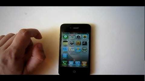 How to Make Folders in iOS 4 / iPhone 4 - www.digitallife.gr