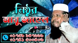 নিষ্ঠুর আবু জাহেল | Mawlana Tofazzol Hossain | Bangla Waz | 2017