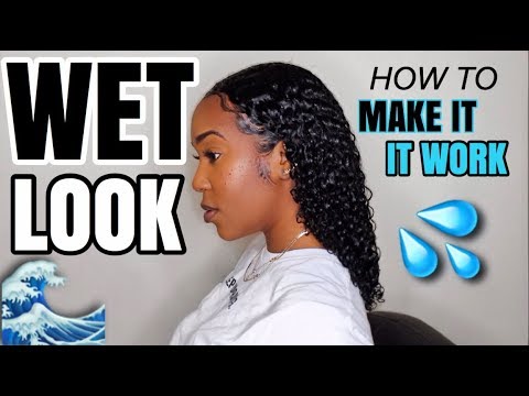 Wet Look Hairstyles: How To Achieve The Look On Any Texture