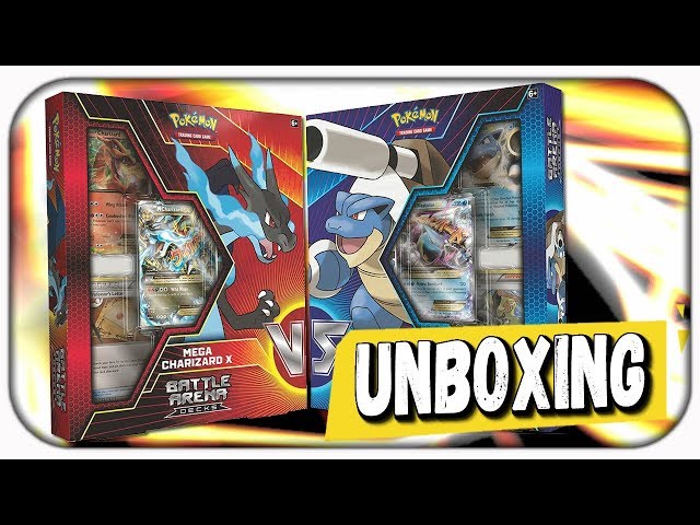 Box Pokémon Mega Evolução - M Charizard Vs M Blastoise - Copag