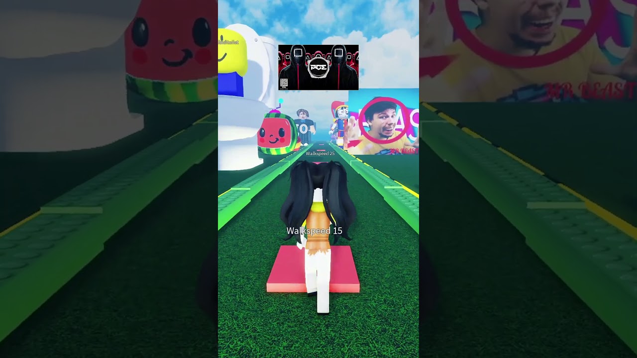 Squid Game Doll Mingle Walk Speed Music🤣