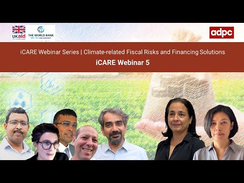 iCARE Webinar Series | Adaptation, Resilience and Innovation in the Built Infrastructure