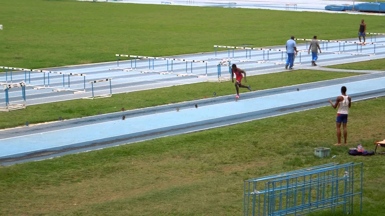 16 year old Cuban long jumper Maykel Masso 790m