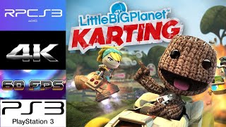 Little Big Planet Karting RPCS3 Fix & Settings & Gameplay 4K 60FPS PS3