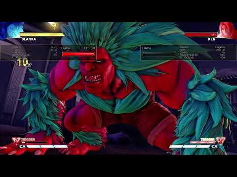 Full meter combo from throw stun